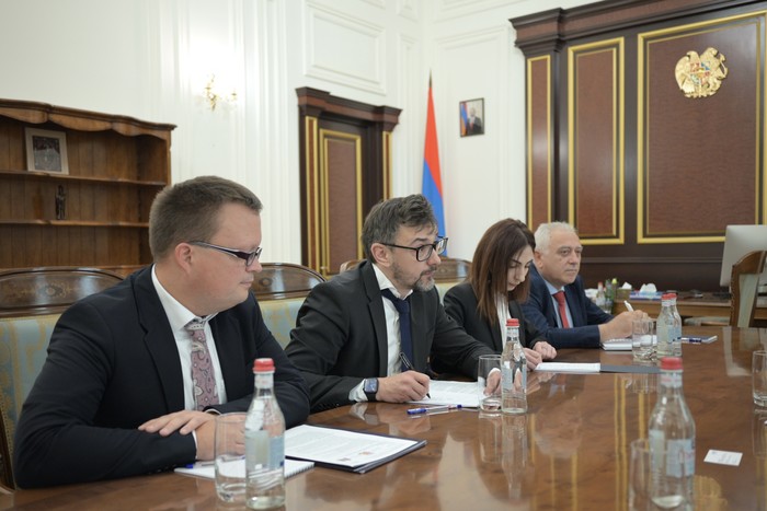 Փոխվարչապետ Տիգրան Խաչատրյանն ընդունել է «Siemens» ընկերության ներկայացուցիչներին