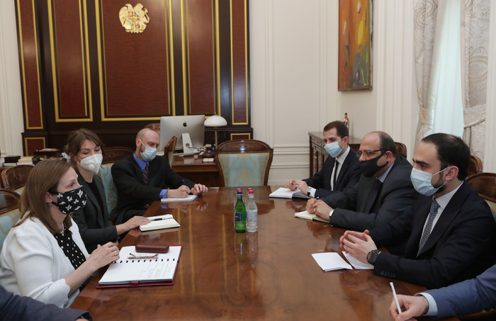 Փոխվարչապետ Տիգրան Ավինյանն ընդունել է ԱՄՆ դեսպանին