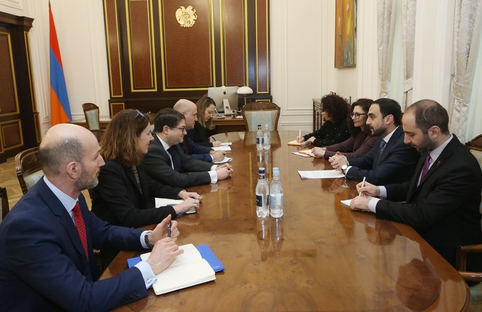 Փոխվարչապետ Տիգրան Ավինյանն ընդունել է ՎԶԵԲ փոխնախագահին