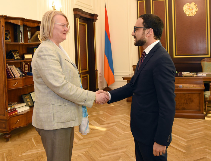 Փոխվարչապետ Տիգրան Ավինյանն ընդունեց Հայաստանում Լատվիայի դեսպանին