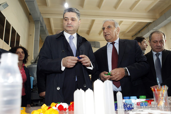 Տիգրան Սարգսյանը ծանոթացել է արտադրական ձեռնարկության ներդրումային ծրագրերին