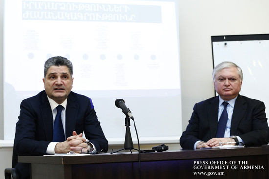 Վարչապետ Սարգսյանը հյուրընկալվել էր ԱԳՆ դիվանագիտական դպրոցում