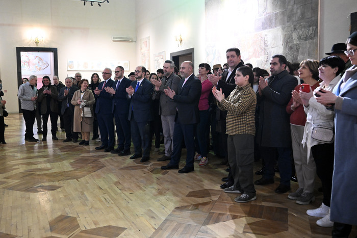 Արայիկ Հարությունյանը ներկա է գտնվել Գրիգոր Աղասյանի ծննդյան 100-ամյա հոբելյանին նվիրված ցուցահանդես