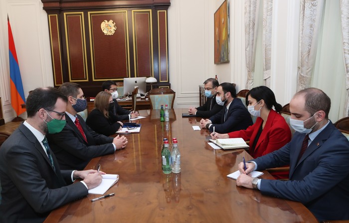 Փոխվարչապետ Տիգրան Ավինյանն ընդունել է ԱՄՆ դեսպանին