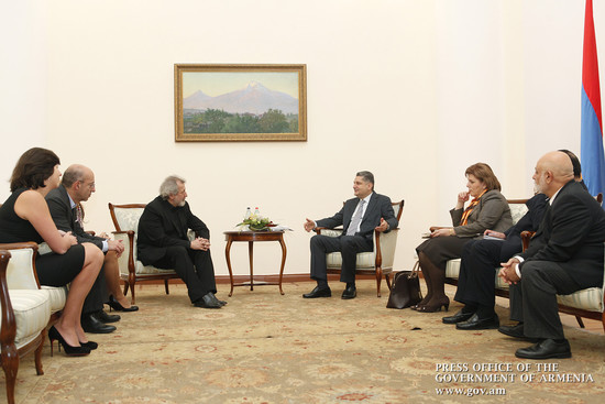 Տիգրան Սարգսյանն ընդունել է Բորիս Էյֆմանին