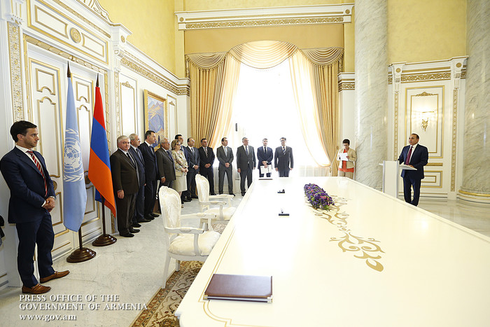 ՀՀ կառավարության և ՄԱԿ-ի միջև ստորագրվել է հնգամյա համագործակցության նոր ծրագիր