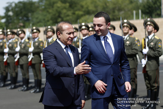 Ավարտվել է Վրաստանի վարչապետի պաշտոնական այցը Հայաստան