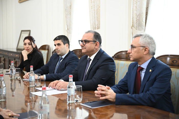 Տիգրան Խաչատրյանն ընդունել է «Վեոլիա» ընկերության փոխնախագահին