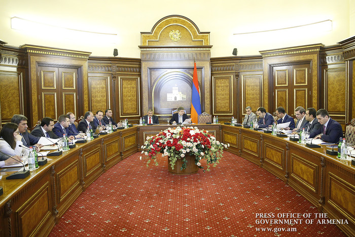 Վարչապետին զեկուցվել է գործարար միջավայրի բարելավման 2017 թ.  միջոցառումների ընթացքի մասին