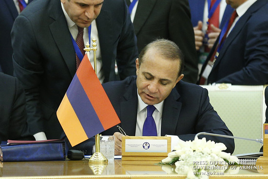 Վարչապետ Հովիկ Աբրահամյանը մասնակցել է ԱՊՀ երկրների կառավարությունների ղեկավարների խորհրդի նիստին