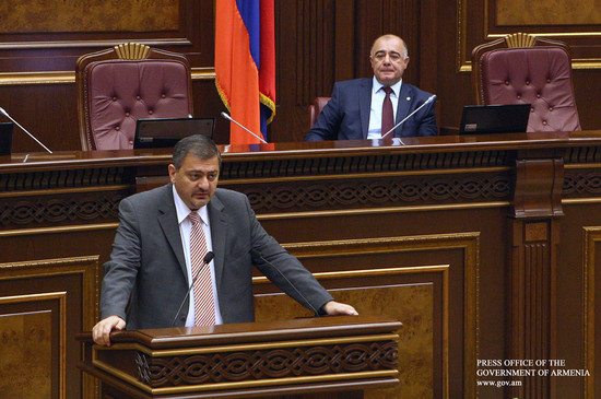 Վարչապետի ելույթը ՀՀ Ազգային ժողովում 2012 թվականի ՀՀ պետական բյուջեի նախագծի ներկայացման ժամանակ