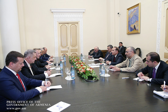 ՀՀ վարչապետն ընդունել է չեխ գործարարների պատվիրակությանը
