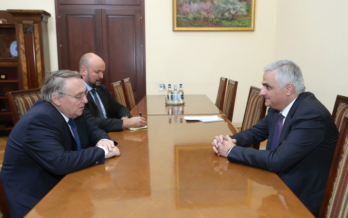 Փոխվարչապետ Մհեր Գրիգորյանն ընդունել է Չեխիայի դեսպանին