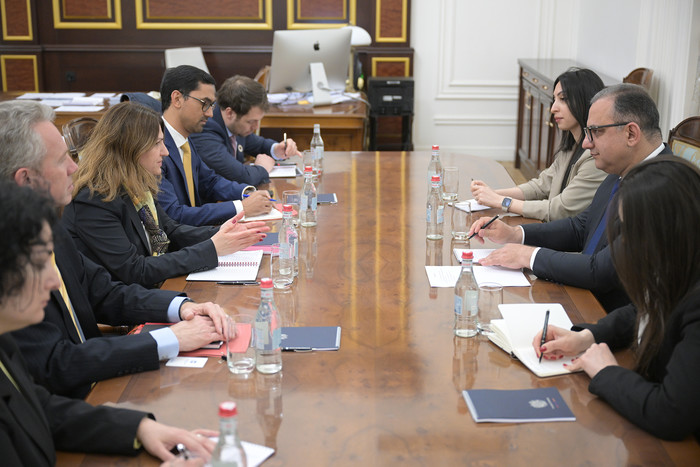Փոխվարչապետ Տիգրան Խաչատրյանն  ընդունել է ԱՄՀ հայաստանյան առաքելության ղեկավարին
