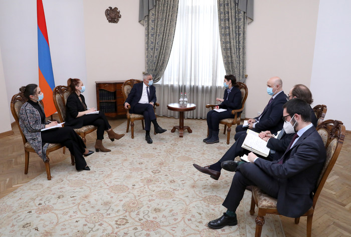 Փոխվարչապետ Մհեր Գրիգորյանն ընդունել է ՎԶԵԲ-ի տարածաշրջանային տնօրենին