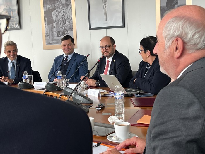 Արայիկ Հարությունյանը հանդիպումներ է ունեցել Փարիզ 2024-ի Օլիմպիական և պարալիմպիկ խաղերի կազմակերպմա