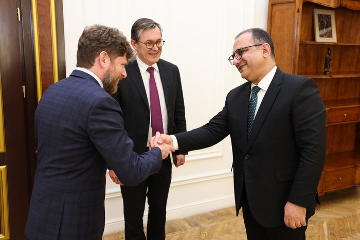 Փոխվարչապետ Տիգրան Խաչատրյանն  ընդունել է ԵԱՀԿ Մինսկի խմբի Ֆրանսիայի համանախագահին