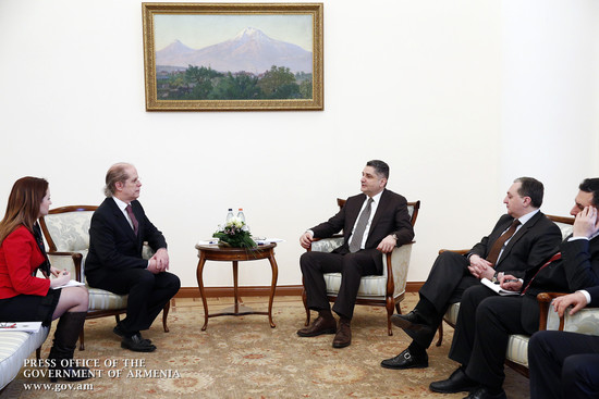 Վարչապետն ընդունել է Հայաստանում Իտալիայի նորանշանակ դեսպանին