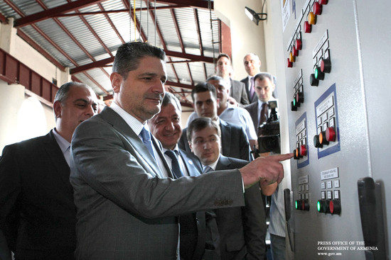 Վարչապետն այցելել է Գեղարքունիքի մարզ` մասնակցելու «ՀՄՀ-Հայաստան» ծրագրով վերակառուցված պոմպակայաննե