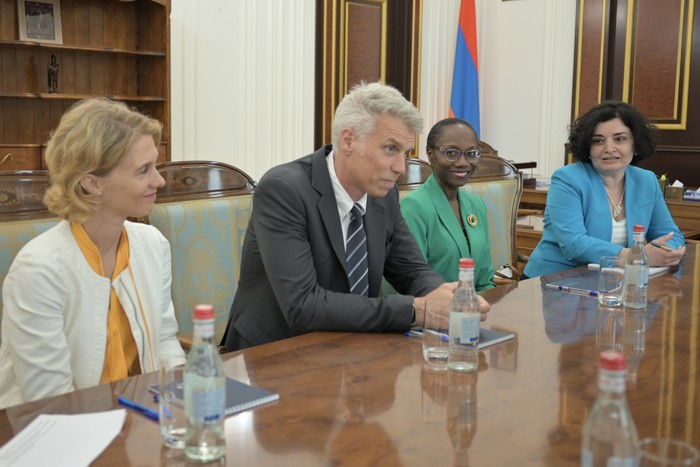Փոխվարչապետ Տիգրան  Խաչատրյանն ընդունել է ՀԲ Հարավային Կովկասի տարածաշրջանային նորանշանակ տնօրենին
