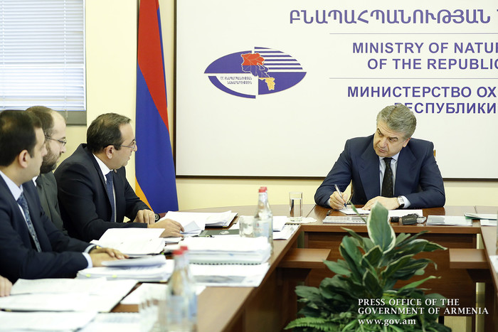 Վարչապետը ծանոթացել է ՀՀ բնապահպանության նախարարության 2017 թ. գործունեությանը
