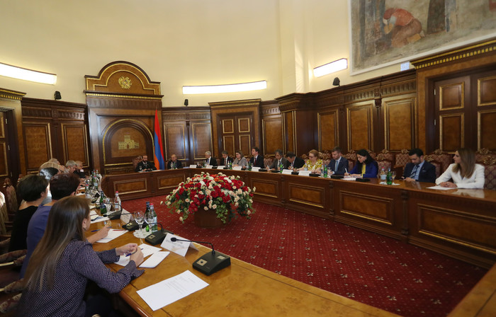 Առաջին փոխվարչապետ Արարատ Միրզոյանն ընդունել է մի շարք միջազգային դոնոր պետությունների և կազմակերպու