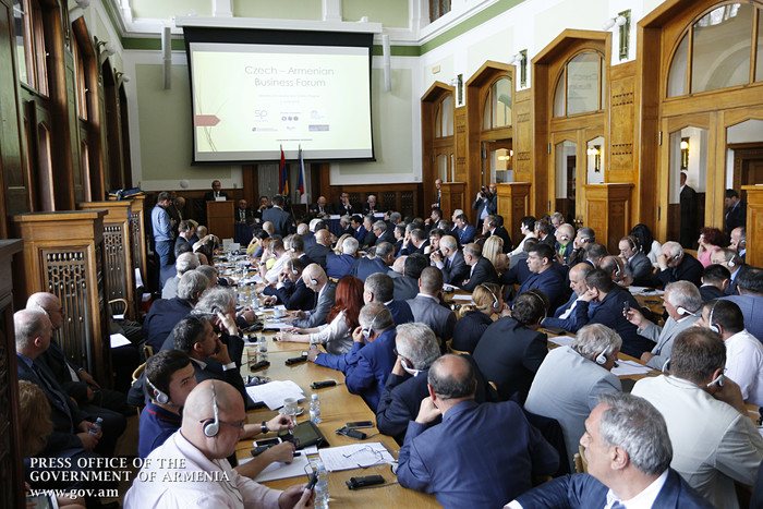 Պրահայում կայացել է հայ-չեխական գործարար համաժողովը