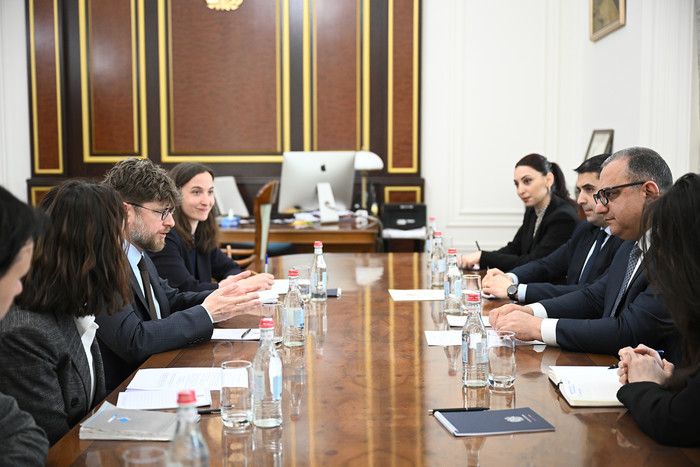 Փոխվարչապետ Տիգրան Խաչատրյանն  ընդունել է Ֆրանսիայի դեսպանին
