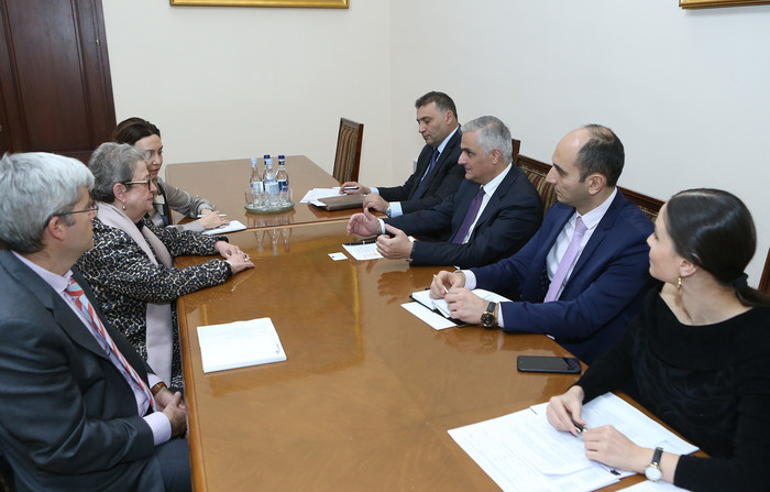 Փոխվարչապետ Մհեր Գրիգորյանն ընդունել է ԵՄ պատվիրակության ղեկավարին