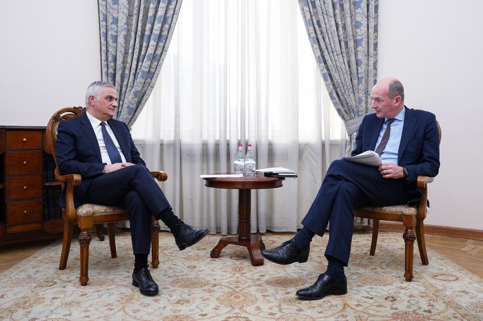 Փոխվարչապետ Մհեր Գրիգորյանն ընդունել է ՎԶԵԲ փոխնախագահին