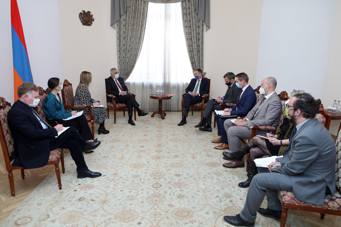 Փոխվարչապետ Մհեր Գրիգորյանն ընդունել է Հարավային Կովկասի և Վրաստանում ճգնաժամի հարցերով ԵՄ հատուկ նե
