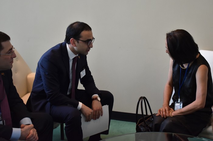 Փոխվարչապետ Տիգրան Ավինյանը հանդիպեց ՄԱԿ-ի գլխավոր քարտուղարի աղետների ռիսկի նվազեցման գծով հատուկ հ