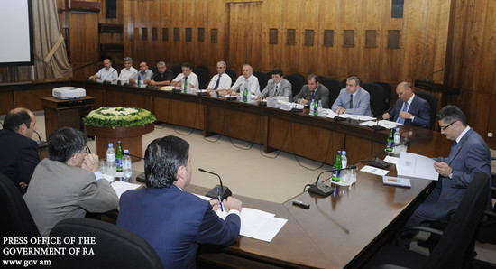 Խորհրդակցություն հրատարակչական ընկերությունների ներկայացուցիչների հետ