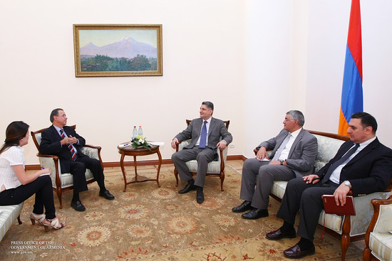 Հանդիպում Հայաստանում Բրազիլիայի նորանշանակ դեսպանի հետ