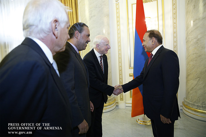 Վարչապետն ընդունել է Ազգային օլիմպիական կոմիտեների ասոցիացիայի և Եվրոպայի օլիմպիական կոմիտեի նախագահ