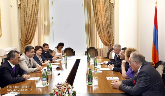 Տիգրան Սարգսյանն ընդունել է Ալեքսանդր Ցվետկովին