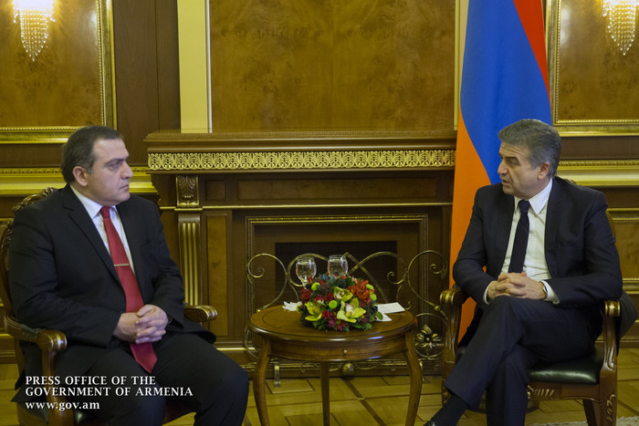 Վարչապետն ընդունել է Հայաստանում Վրաստանի արտակարգ և լիազոր դեսպանին