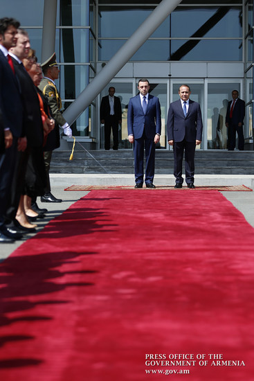 Ավարտվել է Վրաստանի վարչապետի պաշտոնական այցը Հայաստան