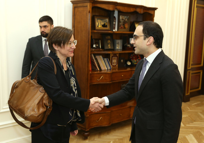 Փոխվարչապետ Տիգրան Ավինյանն ընդունել է ՄԱԶԾ տարածաշրջանային տնօրենին