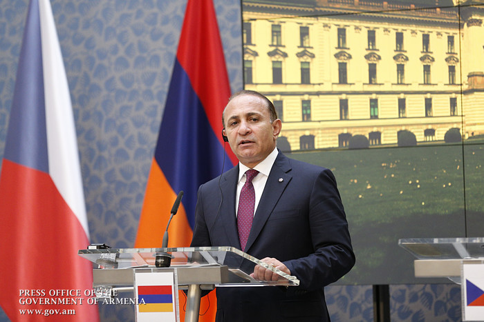Պրահայում հանդիպել են Հայաստանի և Չեխիայի վարչապետները