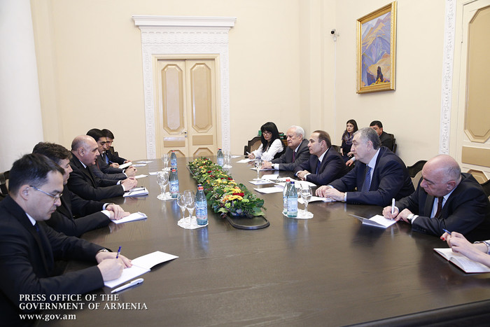 Հովիկ Աբրահամյանն ընդունել է Թուրքմենստանի փոխվարչապետին