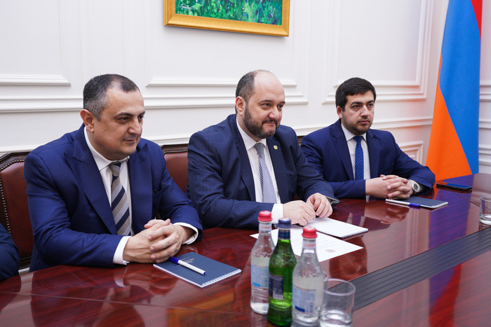Արայիկ Հարությունյանն ընդունել է Եվրոպայի ծանրամարտի ֆեդերացիայի (EWF) ղեկավարներին