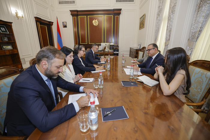 Փոխվարչապետ Տիգրան Խաչատրյանը   հանդիպել է  Վերակառուցման և զարգացման եվրոպական բանկի՝ Թուրքիայի և Կ