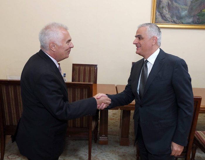 Փոխվարչապետ Մհեր Գրիգորյանը հանդիպում է ունեցել Հայաստանում դիվանագիտական առաքելությունն ավարտող ԵՄ