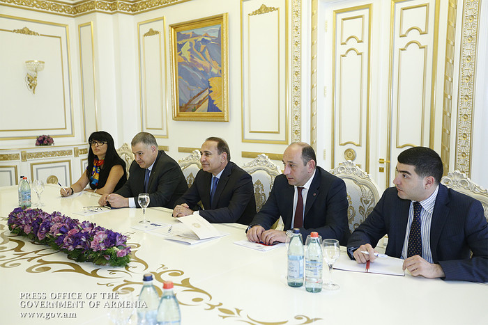 Վարչապետն ընդունել է «Լիդիան Ինթերնեյշնլ» ընկերության նախագահին
