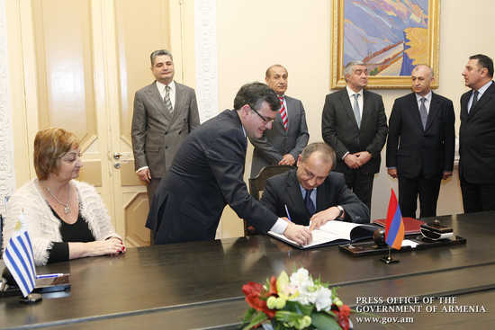 Հայաստանն ու Ուրուգվայը կխորացնեն համագործակցությունը սպորտի և զբոսաշրջության ոլորտներում