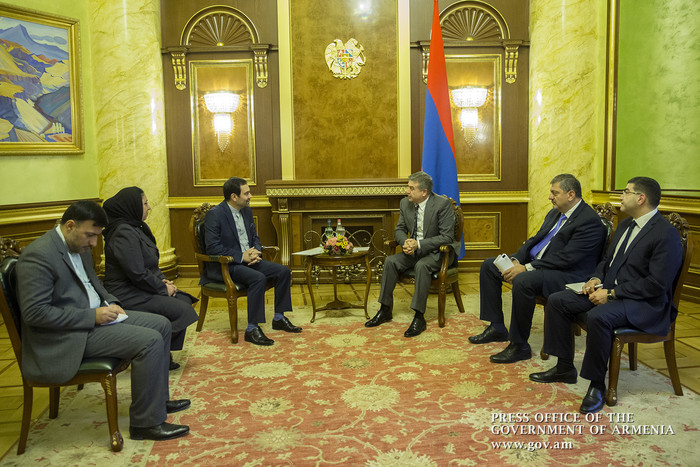 Քննարկվել են հայ-իրանական տնտեսական կապերի հետագա զարգացմանը վերաբերող հարցեր