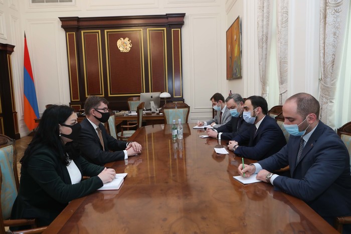 Փոխվարչապետ Տիգրան Ավինյանն ընդունել է Նիդերլանդների դեսպանին