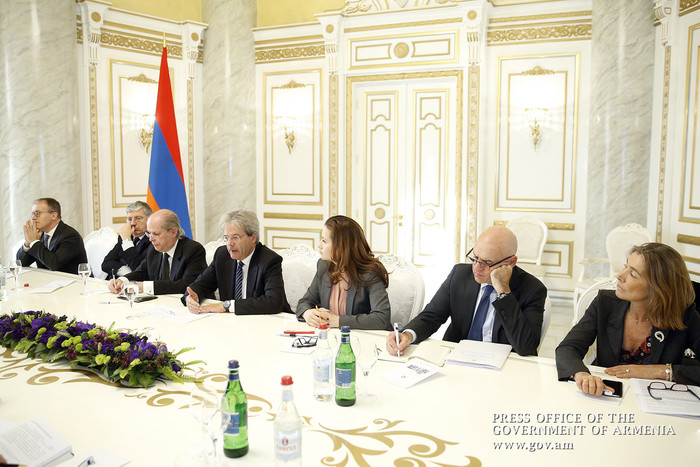 Քննարկվել են հայ-իտալական առևտրատնտեսական կապերի զարգացմանն  առնչվող մի շարք հարցեր