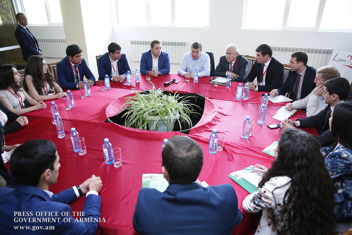 Վարչապետը ներկա է գտնվել «Level Up» միջազգային ուսանողական գիտաժողովին